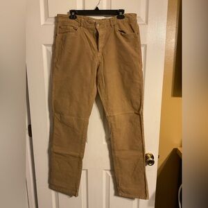 Peter Millar Slim Straight Tan Jeans